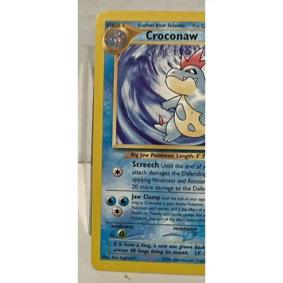 Croconaw 31/111 Uncommon Neo Genesis Unlimited Pokemon‎ TCG Card WOTC LP 2000 - Picture 3 of 12
